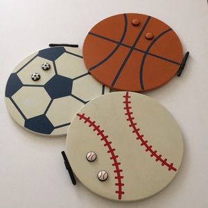 🏀Sports Wall Decor Set⚾️⚽️